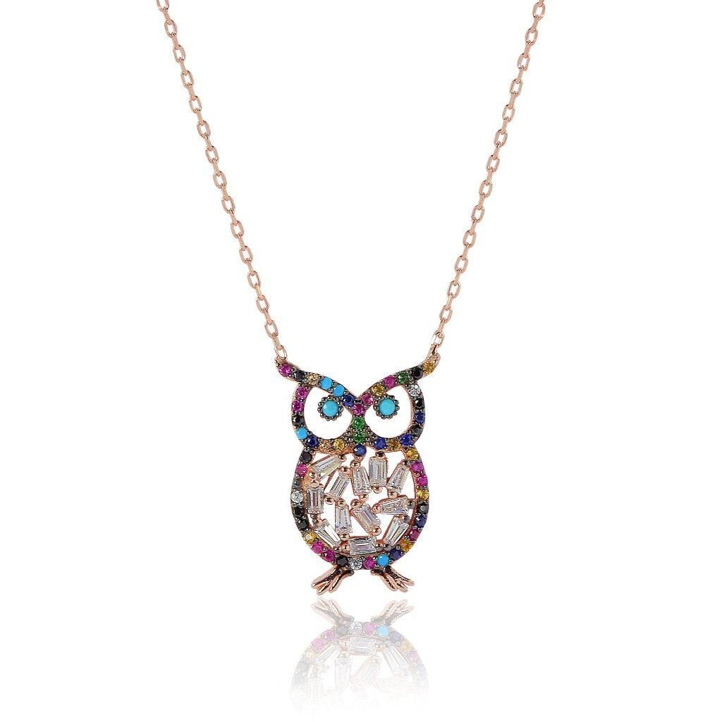 Baykuş kolye SGTL4282