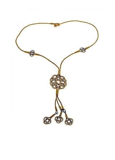 YALDIZLI KAZAZİYE KOLYE kolye5381