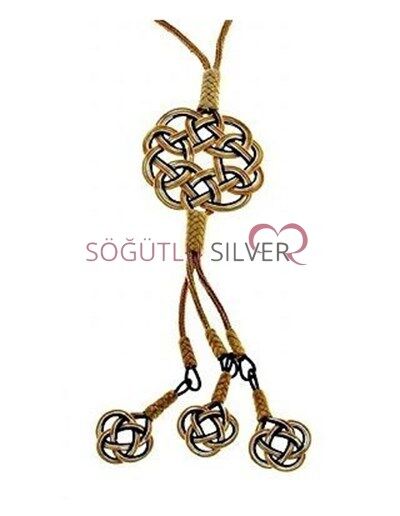 YALDIZLI KAZAZİYE KOLYE kolye5381