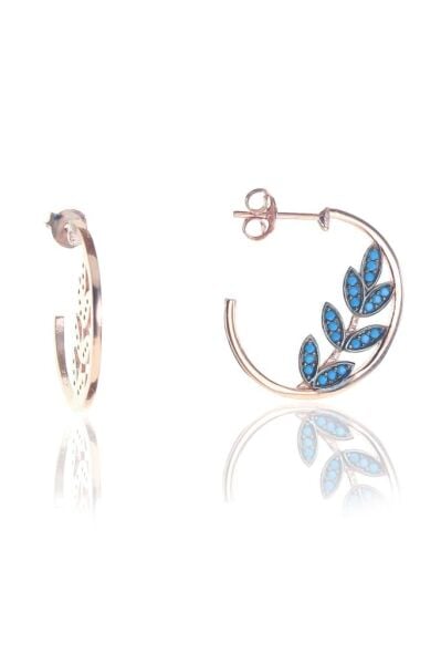 Yaprak modeli halka küpe SGTL8223