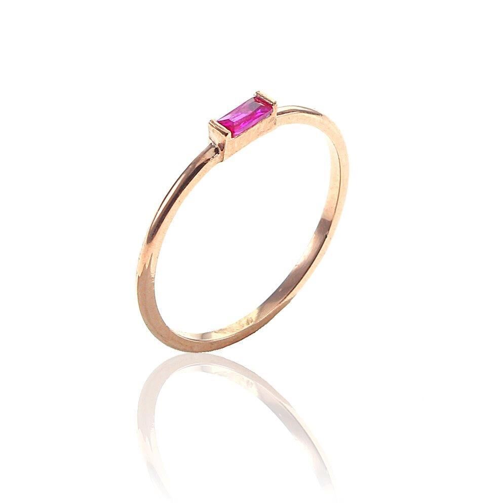 Yakut Taşlı Yüzük SGTL6858