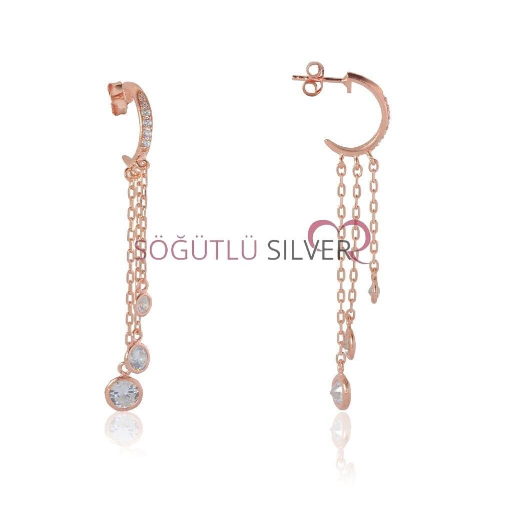 uzun sallantılı shakira küpe SGTL4317