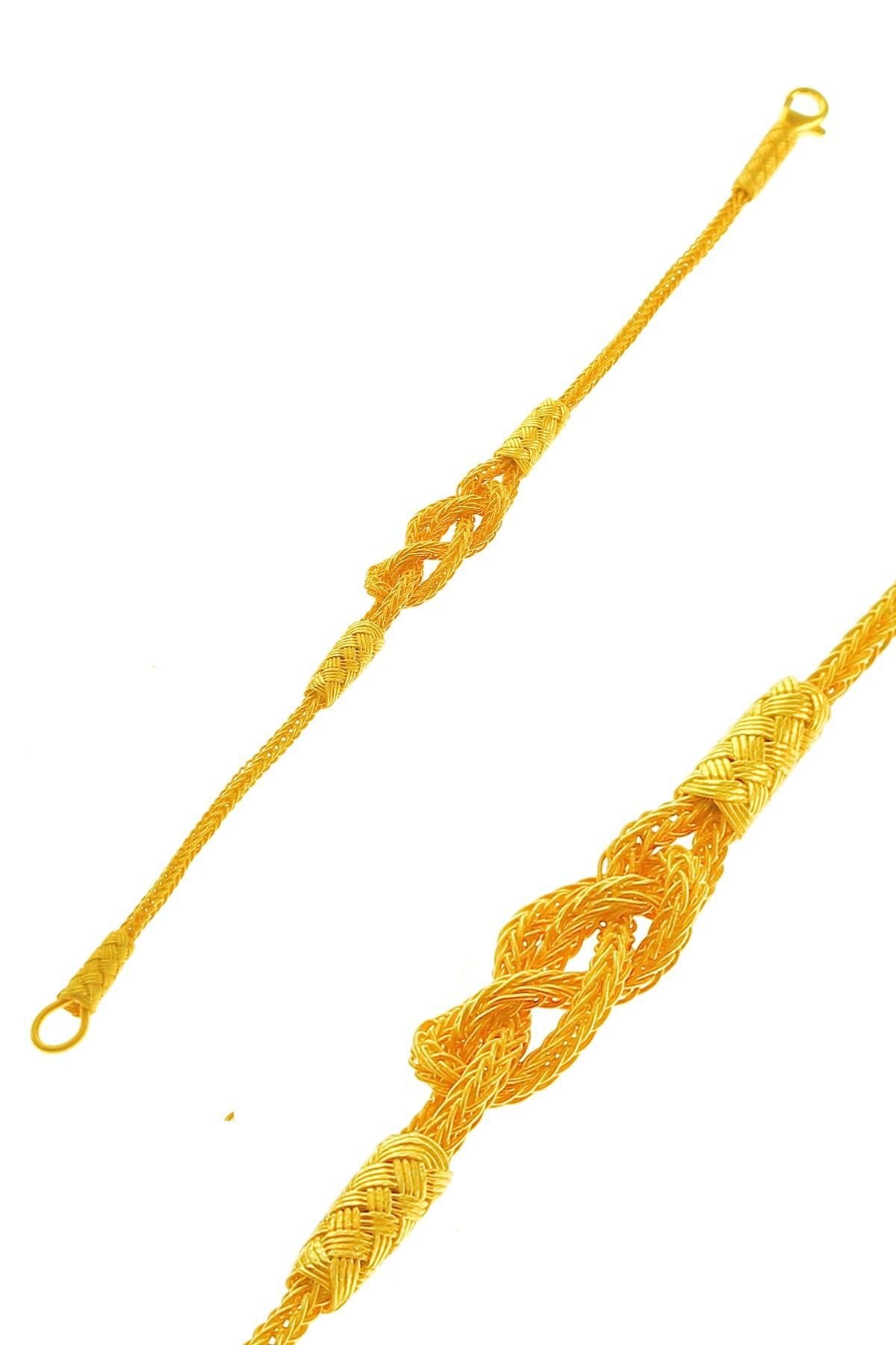 Gümüş Aşk düğümü kazaziye bileklik SGTL8788