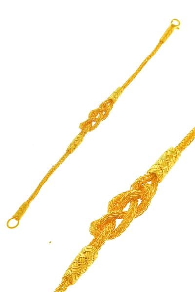 Gümüş Aşk düğümü kazaziye bileklik SGTL8788