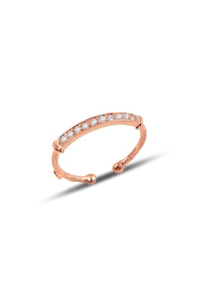 Gümüş ayarlamalı zirkon taşlı yüzük SGTL9952BEYAZ SGTL9952BEYAZ