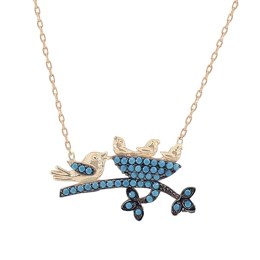 kuş yuvası kolye SGTL2800