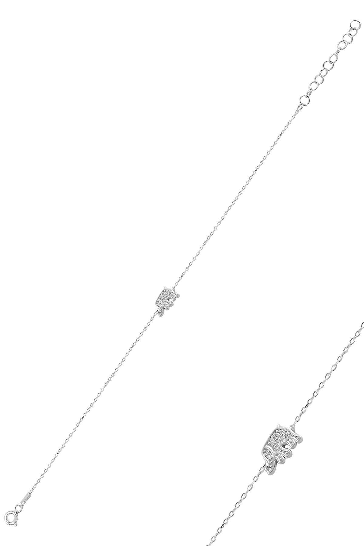 Gümüş fil bileklik SGTL10159FIL