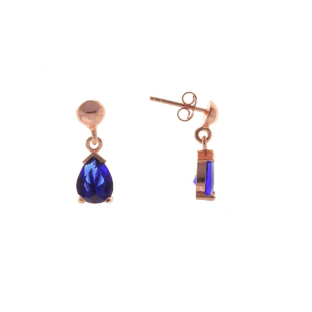 Safir Taşlı Damla Küpe SGTL5938