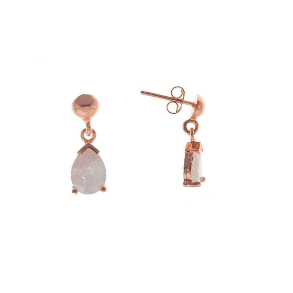 Kristalize Taşlı Damla Küpe SGTL5939