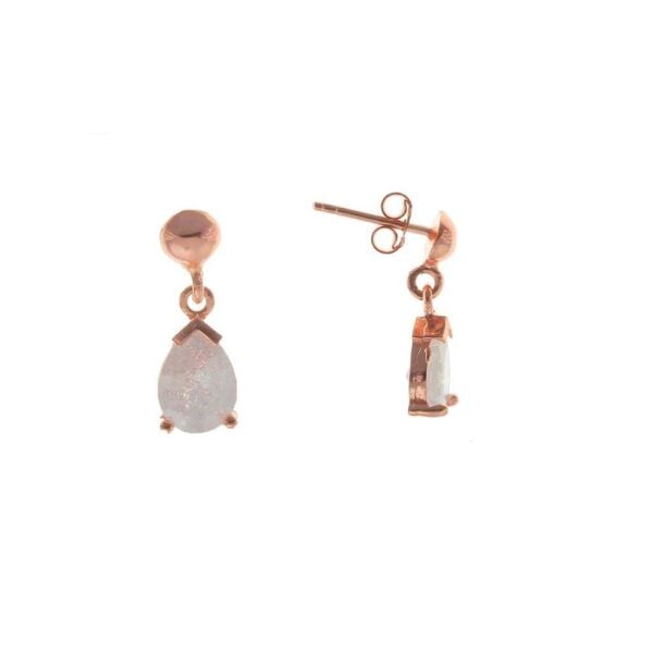 Kristalize Taşlı Damla Küpe SGTL5939