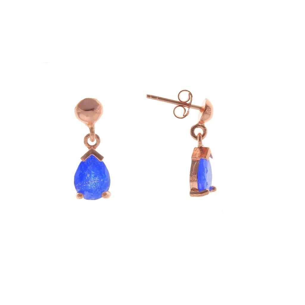 Kristalize Taşlı Damla Küpe SGTL5940