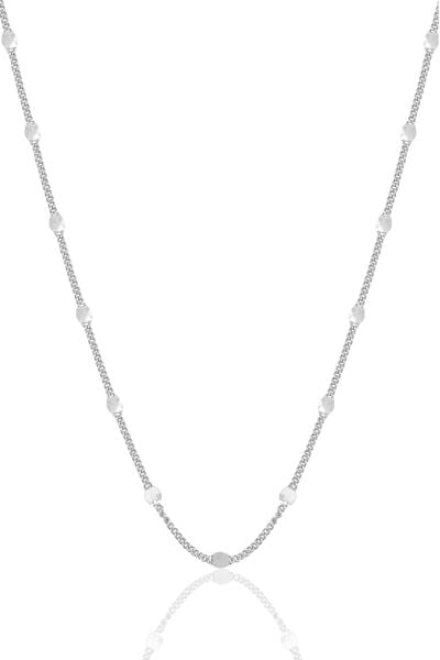 Gümüş pullu gurmet  zincir. SGTL10625RODAJ