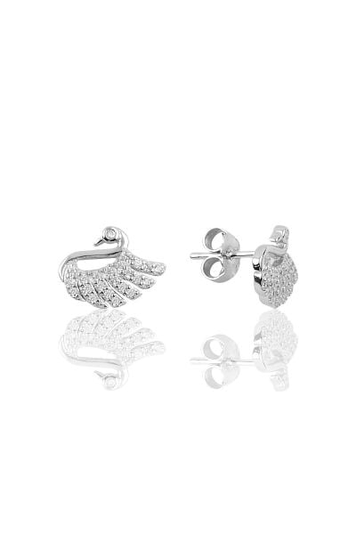 Gümüş kuğu modeliküpe SGTL10075 SGTL10075