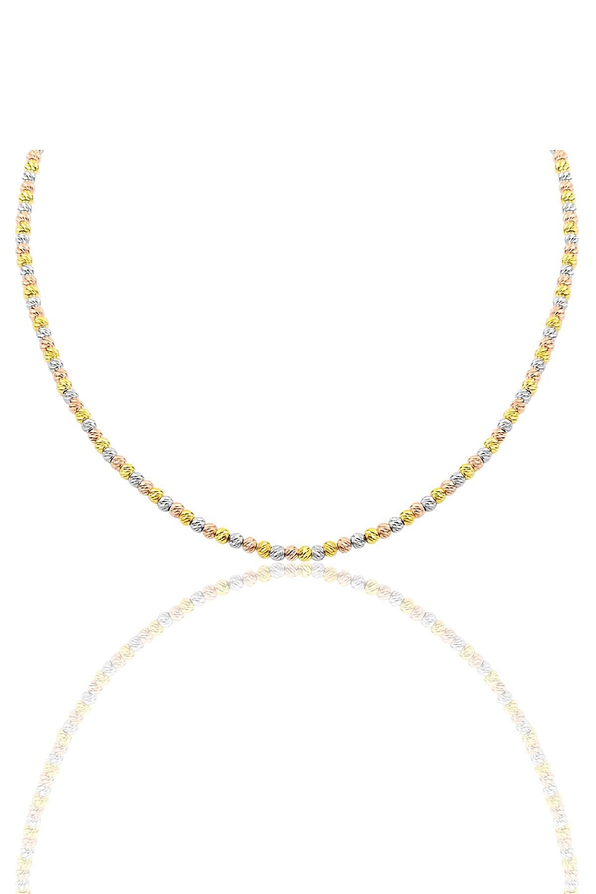 Gümüş renkli  dorica kolye  SGTL10391RENKLI