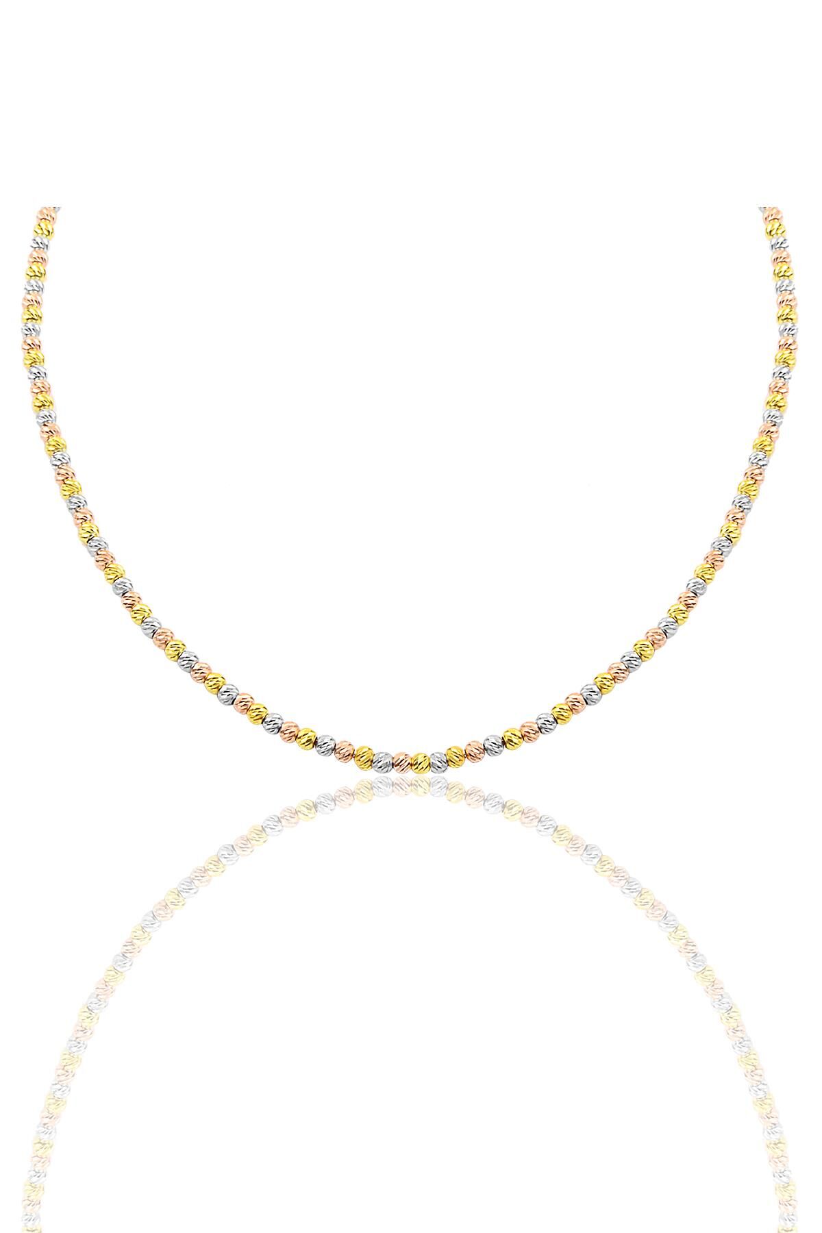 Gümüş renkli  dorica kolye  SGTL10391RENKLI