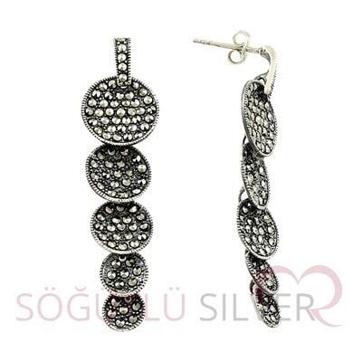 markazit taşlı küpe kupe8428