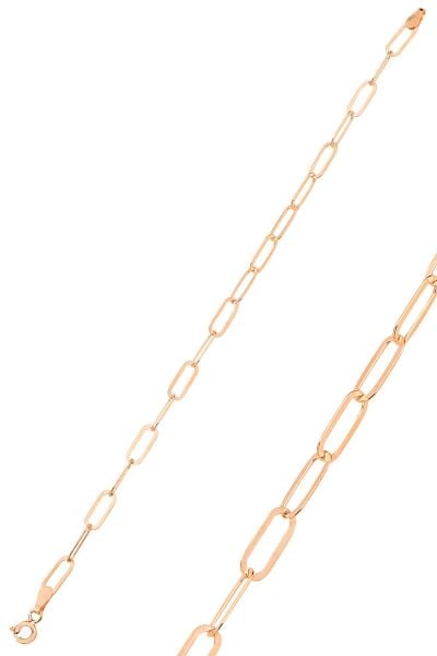 Gümüş rose ataç bileklik SGTL12264ROSE