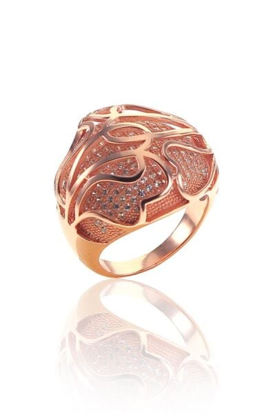 Özel tasarım zirkon taşlı yüzük SGTL8319