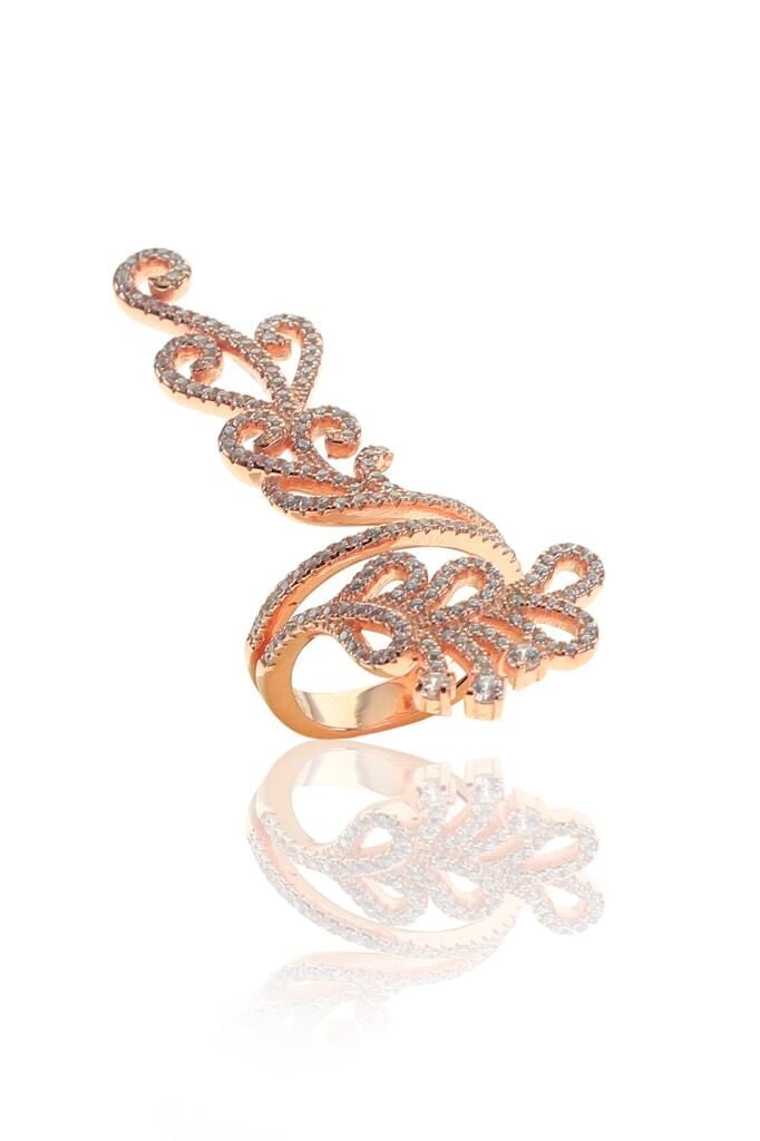 Özel tasarım zirkon taşlı yüzük SGTL8321