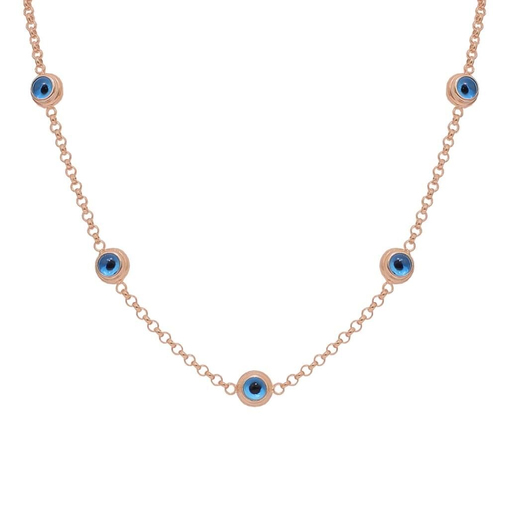 nazarlı rose kolye SGTL2697