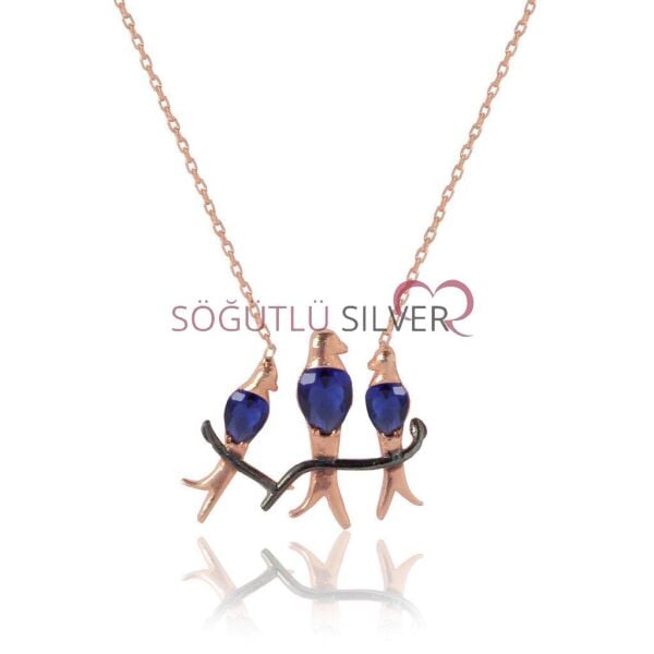 daldaki kuşlar kolyesi SGTL4405