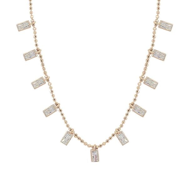 mini baget taşlı kolye SGTL2795