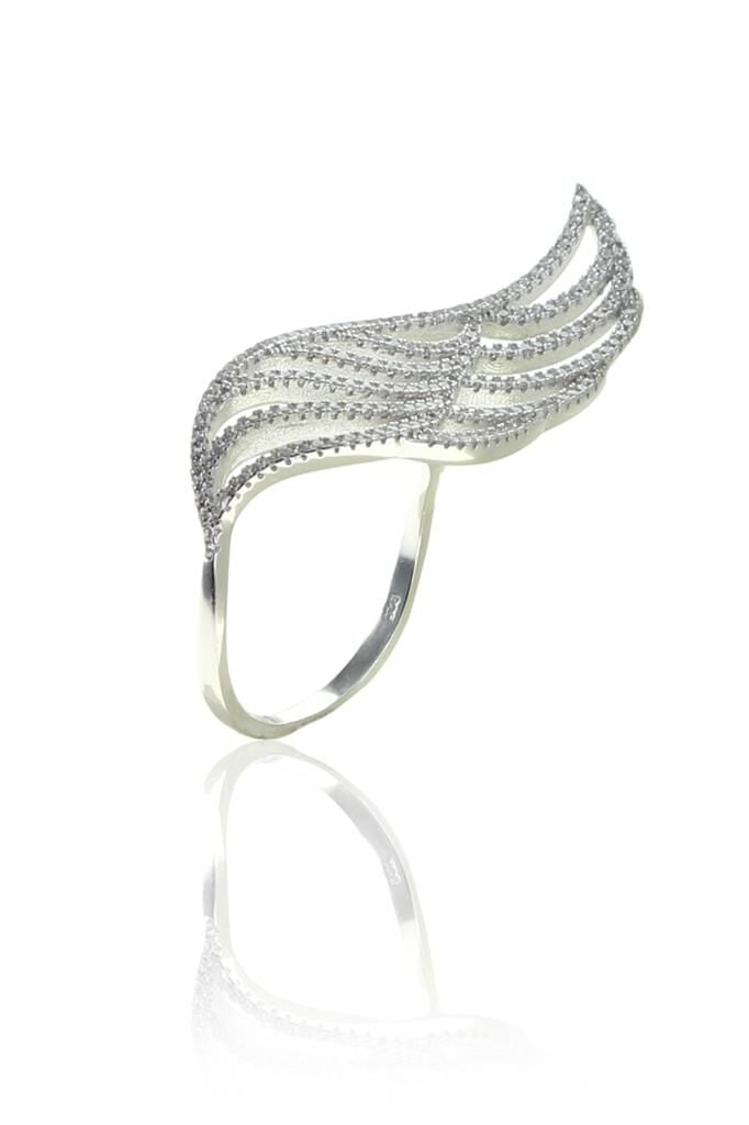 Pırlanta modeli zirkon taşlı yüzük SGTL8336