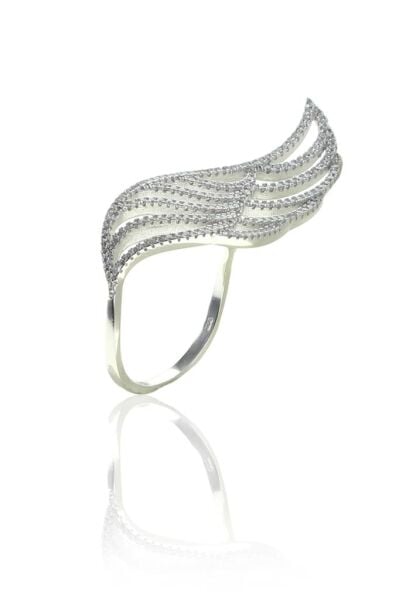 Pırlanta modeli zirkon taşlı yüzük SGTL8336