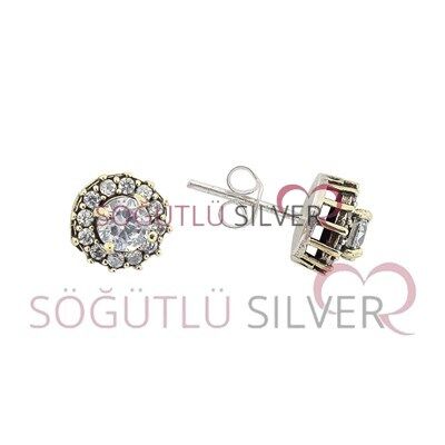 elmas montürlü küpe SGTL2837