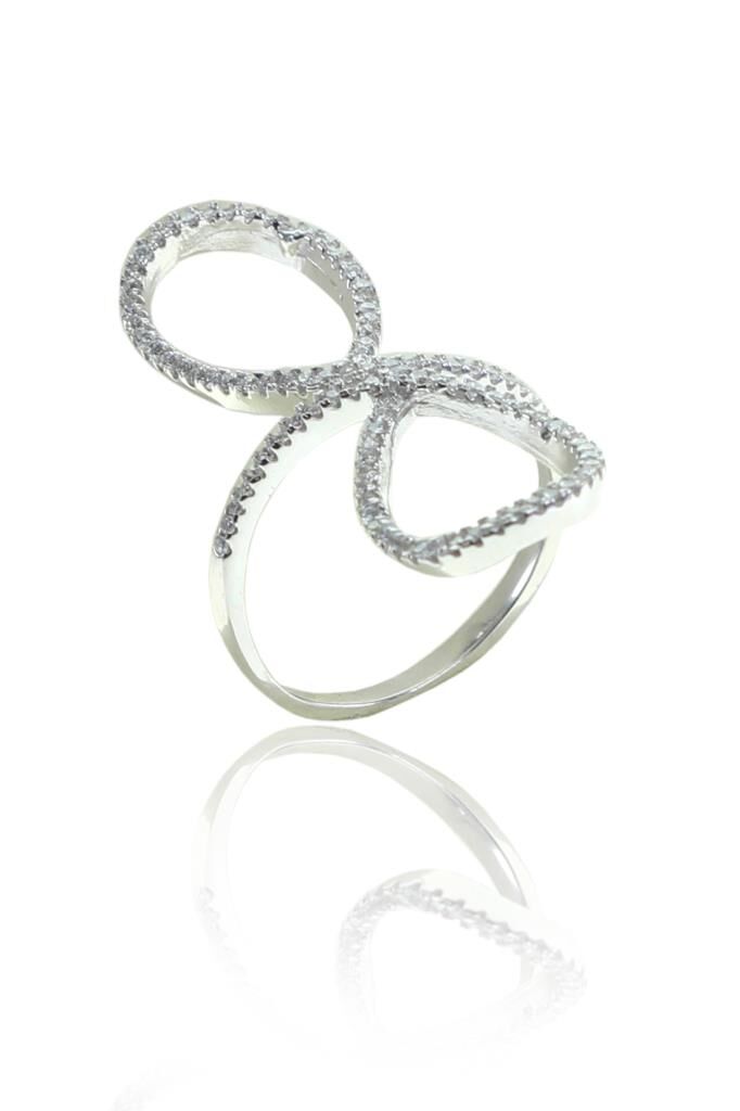 Zirkon taşlı sonsuzluk yüzük SGTL8340