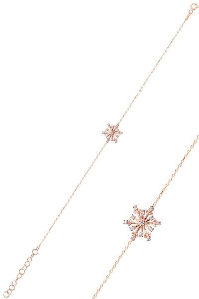 Gümüş zirkon taşlı kartanesi bileklik SGTL10093ROSE SGTL10093ROSE