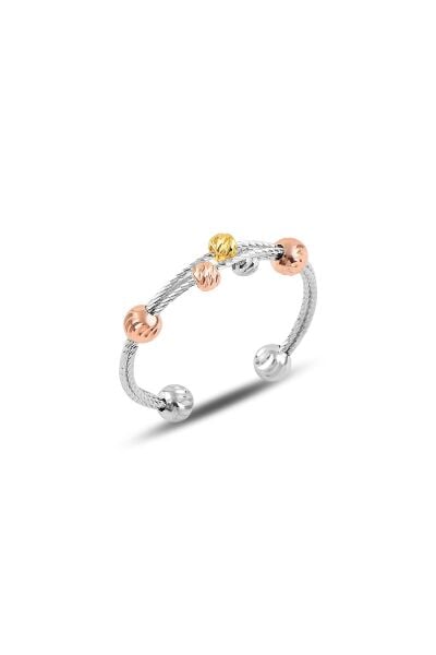 Gümüş ayarlamalı dorica yüzük SGTL9878RENKLİ