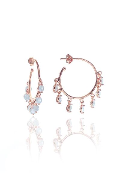 Orta boy yarım halka shakira küpe SGTL8353