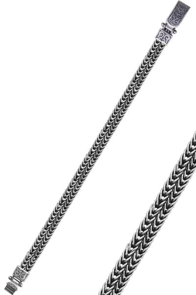 925 ayar gümüş Cihan Albora gümüş erkek bileklik SGTL13113RODAJ