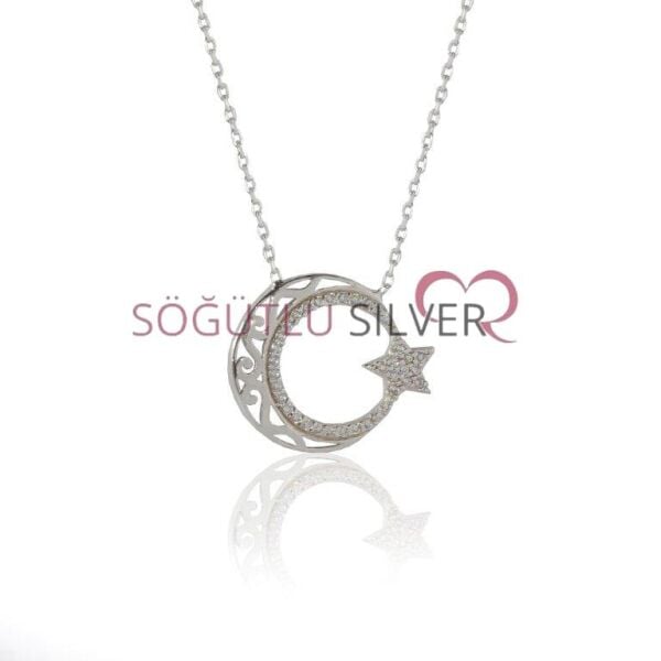 ayyıldız kolye SGTL4439