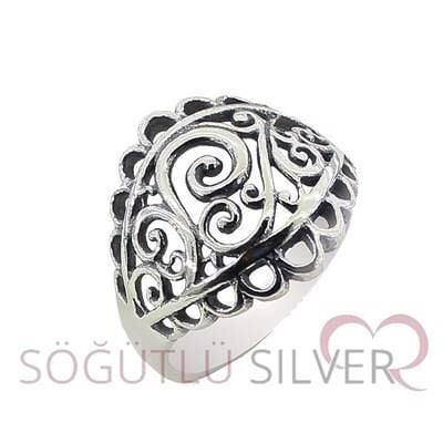 telkari yüzük SGTL3327