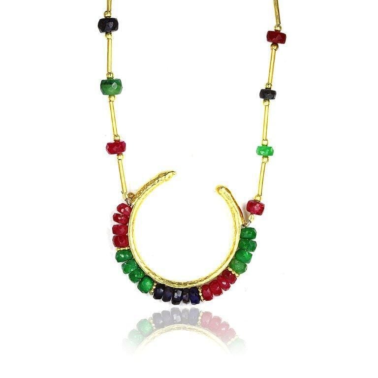 doğaltaşlı özel tasarım kolye SGTL4007