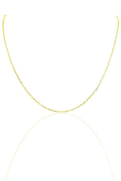 Gümüş altın rengi 45 cm figaro zincir SGTL10102GOLD SGTL10102GOLD