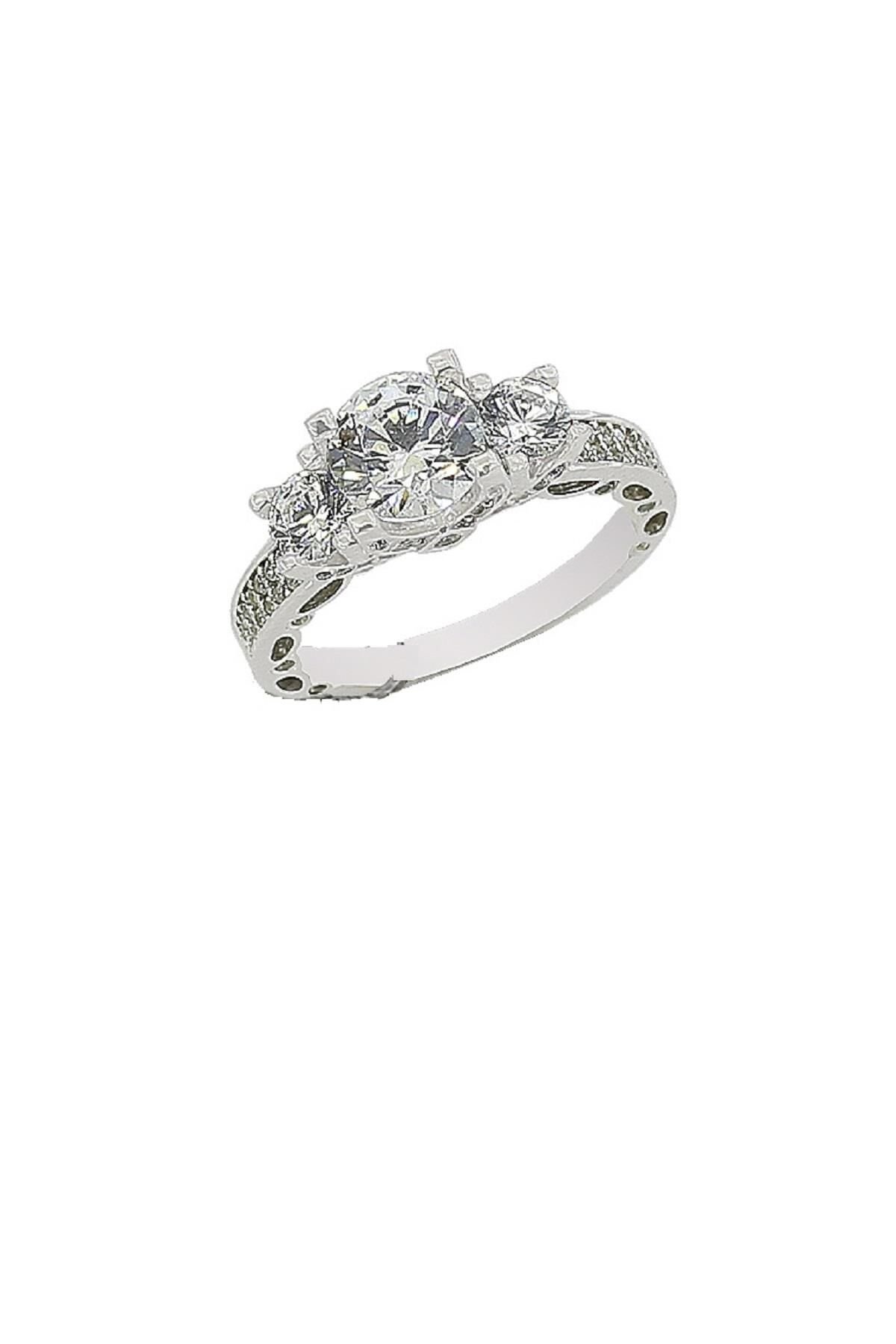 Star kesim tria taş yüzük SGTL2851