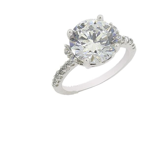 Star kesim tek taş yüzük SGTL2850