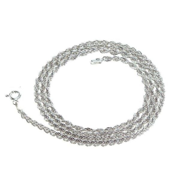 Gümüş halat zincir SGTL10481