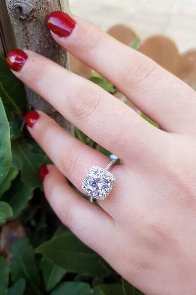 Star kesim tek taşlı yüzük SGTL2845