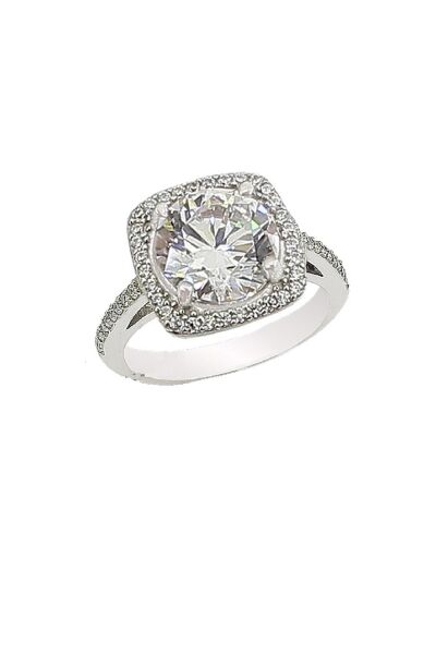 Star kesim tek taşlı yüzük SGTL2845