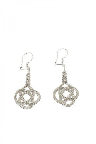 kazaziye gümüş küpe KÜPE8738