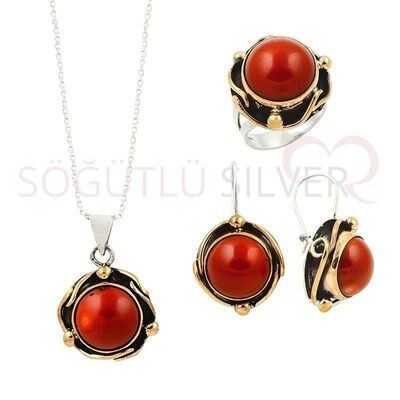 Otantik üçlü set set8491