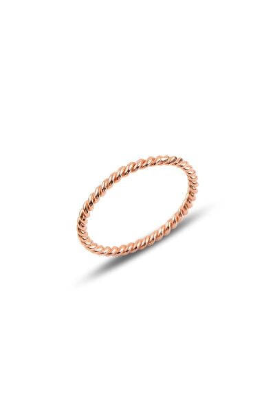 Gümüş Rose ince yüzük SGTL10114ROSE