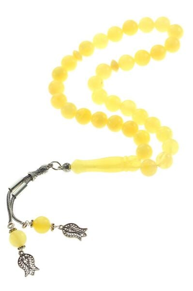 Damla kaya kehribar tesbih SGTL8391