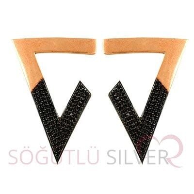 üçgen küpe kupe8398