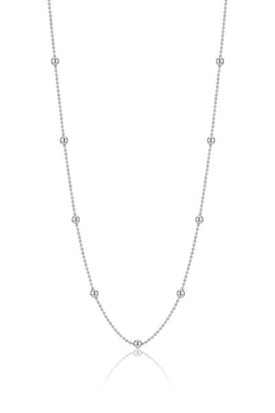 925 Ayar Gümüş Zincir Rodyum Kaplama Gold İtalyan Hepsi Top Top Zincir Kolye SGTL13316RODAJ