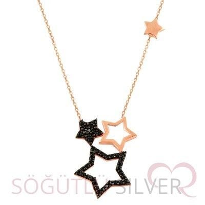 yıldızlı kolye SGTL2239
